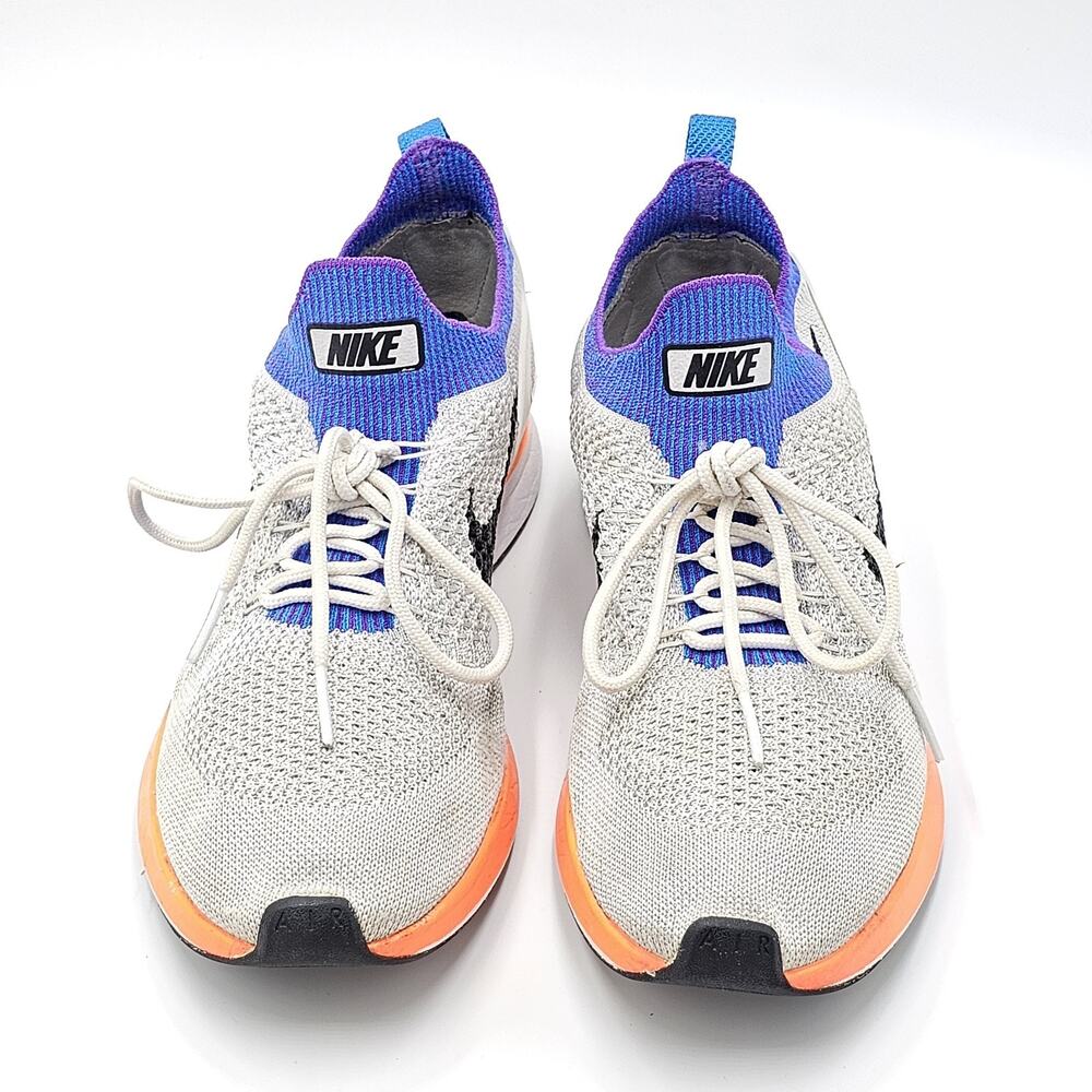 Nike Air Zoom Mariah Flyknit Racer White Crimson 917658-100 Size 8.5 Women